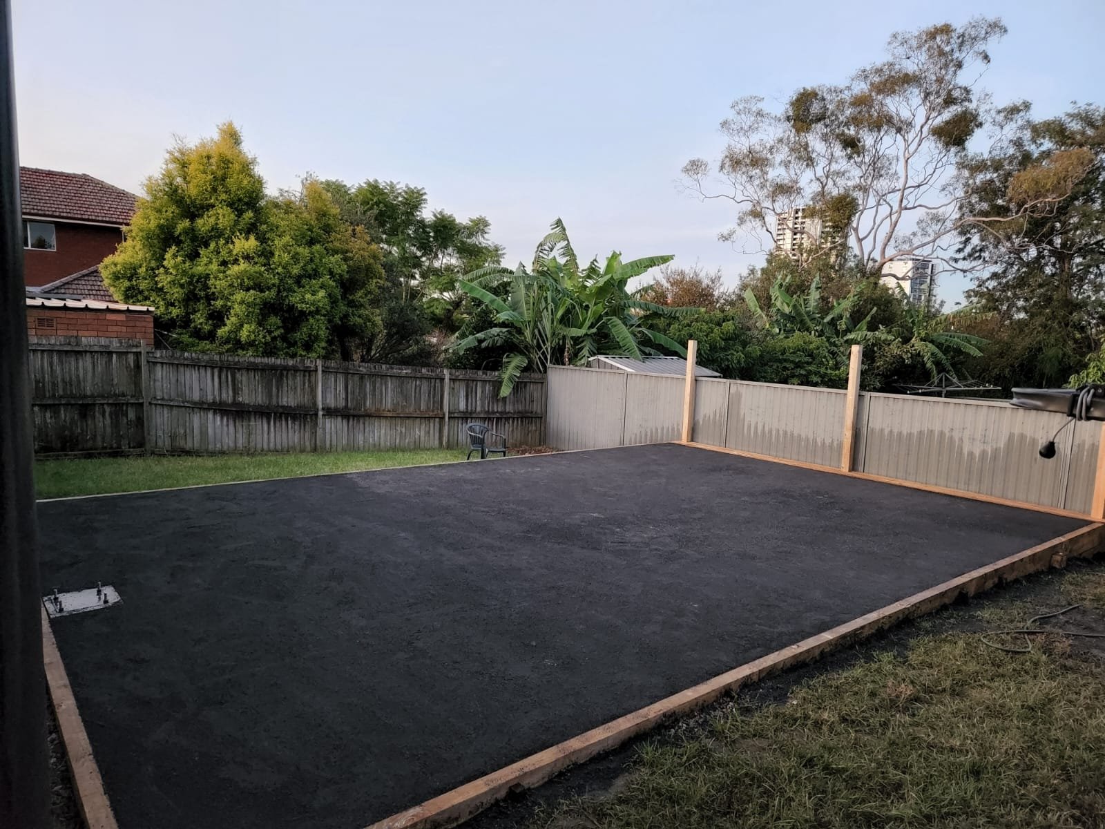 Turf installation in Cannada Bay