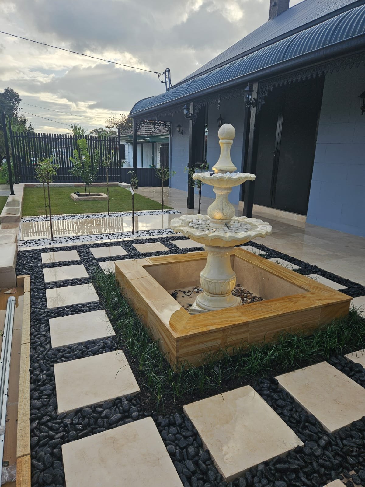Residential landscaping in Rose Bay