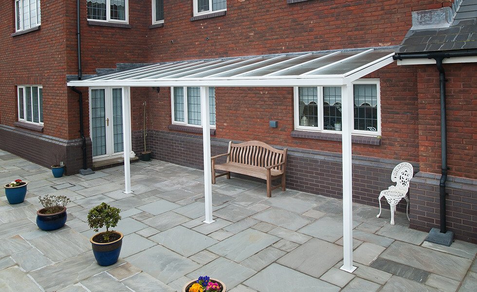 White veranda installation in Sydney